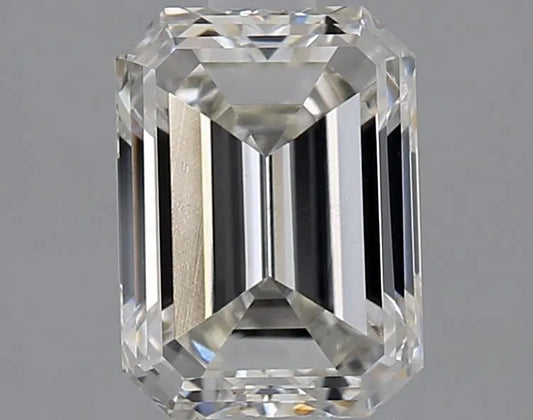 1.57ct Emerald Lab Grown Diamond (Colour H, Clarity VS2, IGI Certified)