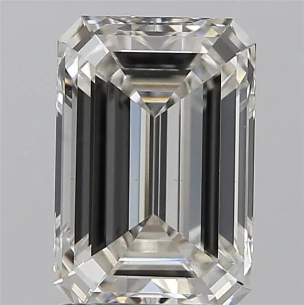 1.58ct Emerald Lab Grown Diamond (Colour F, Clarity VS1, IGI Certified)