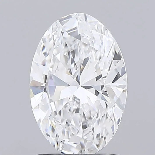 1.64ct Oval Lab Grown Diamond (Colour D, Clarity VVS2, IGI Certified)