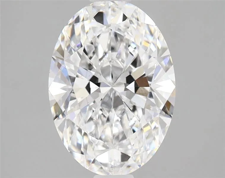 1.68ct Oval Lab Grown Diamond (Colour D, Clarity VS2, IGI Certified)