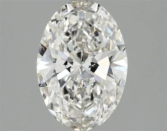 1.72ct Oval Lab Grown Diamond (Colour G, Clarity VS2, IGI Certified)