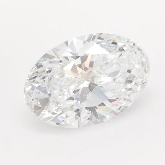 1.80ct Oval Lab Grown Diamond (Colour D, Clarity VVS1, IGI Certified)