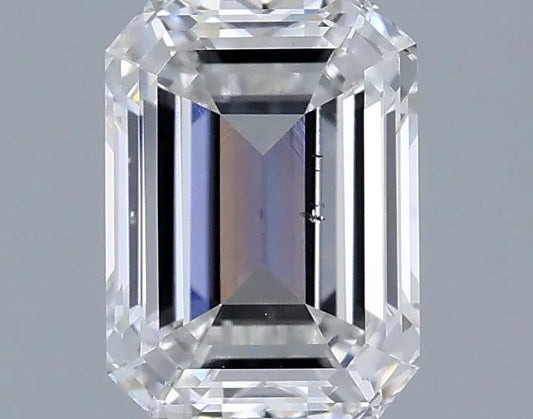 1.81ct Emerald Lab Grown Diamond (Colour F, Clarity SI1, IGI Certified)