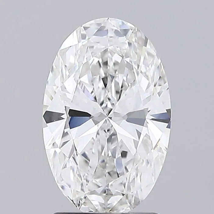 1.81ct Oval Lab Grown Diamond (Colour E, Clarity VVS2, IGI Certified)