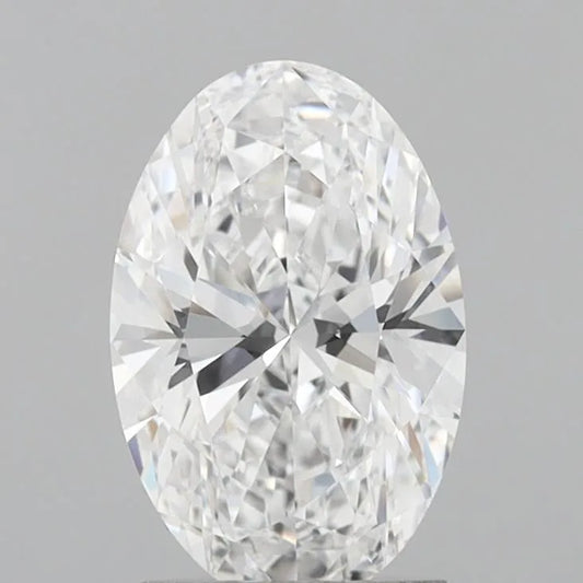 1.86ct Oval Lab Grown Diamond (Colour D, Clarity VVS1, IGI Certified)