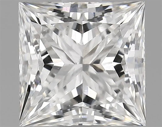 1.88ct Princess Lab Grown Diamond (Colour E, Clarity VS2, IGI Certified)