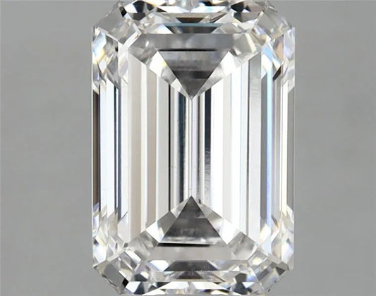 1.90ct Emerald Lab Grown Diamond (Colour D, Clarity VS1, IGI Certified)