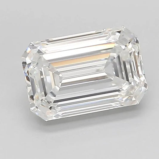 1.91ct Emerald Lab Grown Diamond (Colour E, Clarity IF, Cut EX, IGI Certified)
