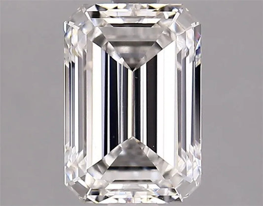 1.94ct Emerald Lab Grown Diamond (Colour F, Clarity VS1, IGI Certified)