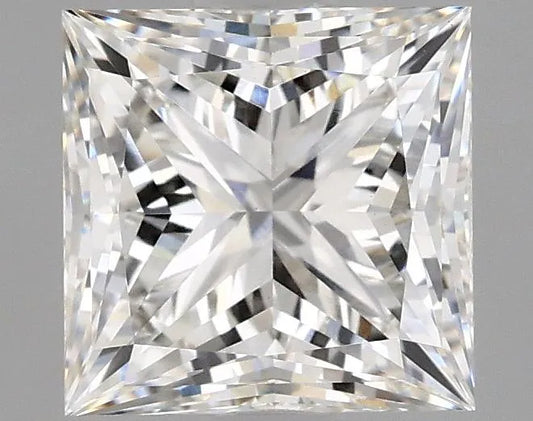 2.57ct Princess Lab Grown Diamond (Colour G, Clarity VVS2, IGI Certified)