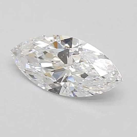 0.46ct Marquise Lab Grown Diamond (Colour E, Clarity VS1, Cut EX, IGI Certified)
