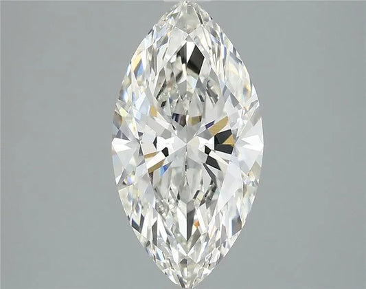 2.00ct Marquise Lab Grown Diamond (Colour H, Clarity VVS2, IGI Certified)