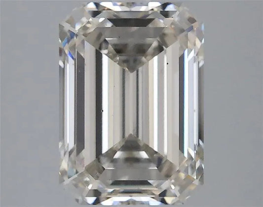 3.12ct Emerald Lab Grown Diamond (Colour H, Clarity VS2, IGI Certified)