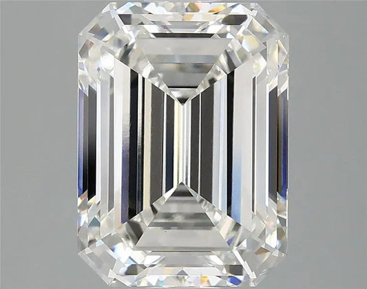 3.90ct Emerald Lab Grown Diamond (Colour F, Clarity VVS2, IGI)