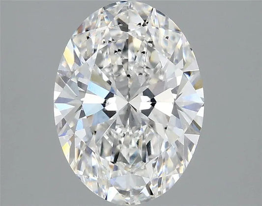 2.33ct Oval Lab Grown Diamond (Colour E, Clarity SI2, IGI Certified)