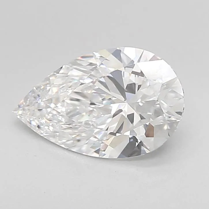 1.70ct Pear Lab Grown Diamond (Colour D, Clarity IF, Cut EX, IGI Certified)