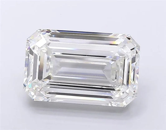 13.06ct Emerald Lab Grown Diamond (Colour G, Clarity VVS2, IGI Certified)