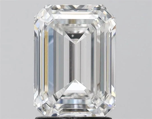 2.25ct Emerald Lab Grown Diamond (Colour E, Clarity VS1, IGI Certified)
