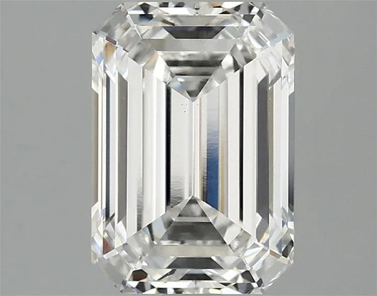 2.28ct Emerald Lab Grown Diamond (Colour F, Clarity VVS2, IGI Certified)