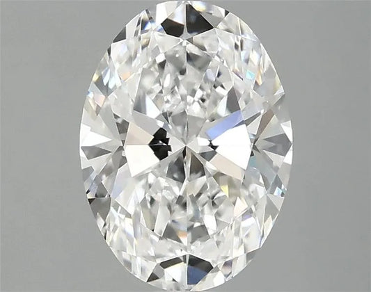 2.00ct Oval Lab Grown Diamond (Colour D, Clarity VVS2, IGI Certified)