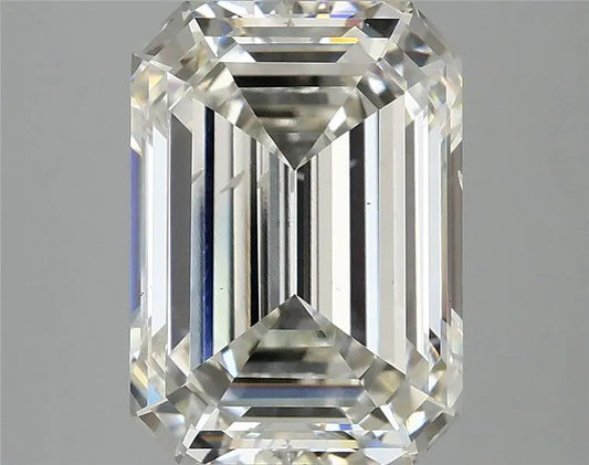 4.57ct Emerald Lab Grown Diamond (Colour I, Clarity SI1, IGI Certified)