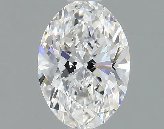0.97ct Oval Lab Grown Diamond (Colour D, Clarity SI1, IGI Certified)