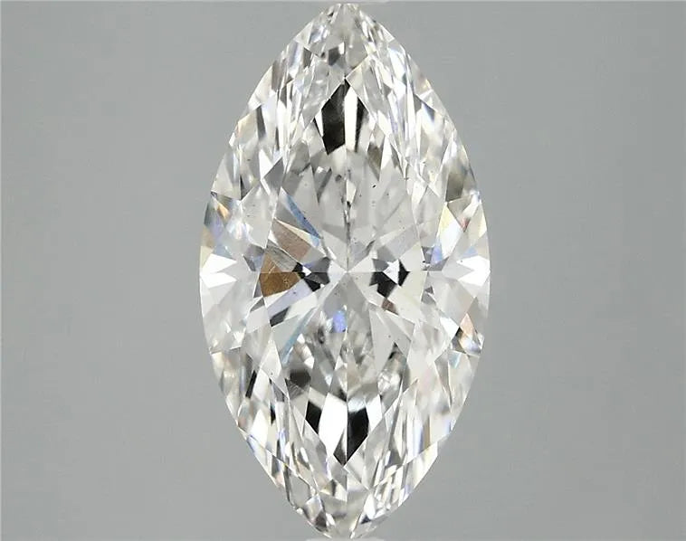 3.07ct Marquise Lab Grown Diamond (Colour G, Clarity VS2, IGI Certified)