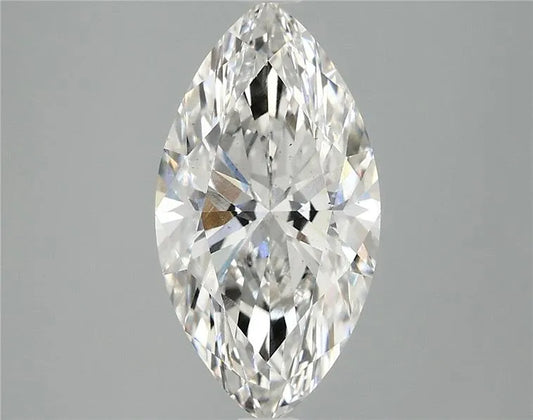 3.07ct Marquise Lab Grown Diamond (Colour G, Clarity VS2, IGI Certified)