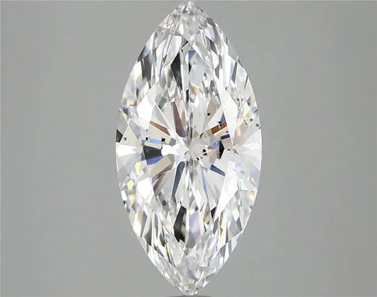 2.56ct Marquise Lab Grown Diamond (Colour D, Clarity SI1, IGI Certified)