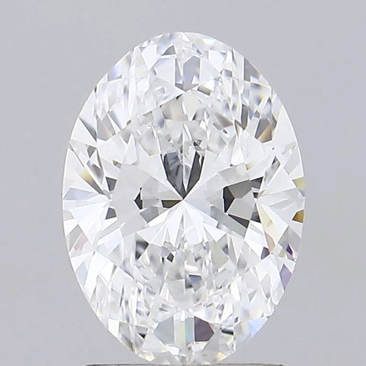 1.56ct Oval Lab Grown Diamond (Colour E, Clarity IF, IGI Certified)