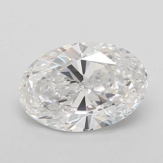 3.00ct Oval Lab Grown Diamond (Colour E, Clarity VVS2, IGI Certified)