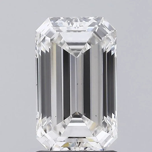 1.51ct Emerald Lab Grown Diamond (Colour G, Clarity VS1, IGI Certified)