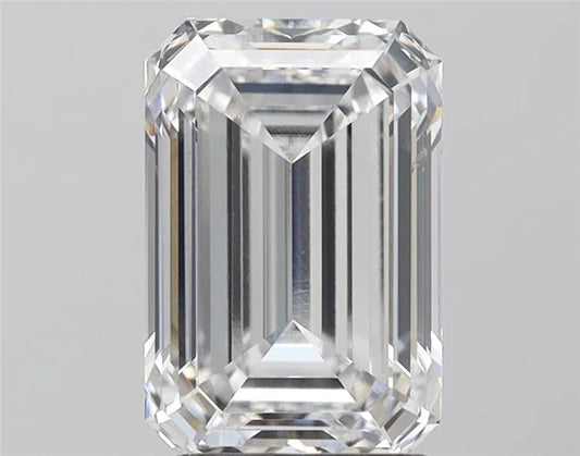 2.91ct Emerald Lab Grown Diamond (Colour E, Clarity VVS2, IGI Certified)