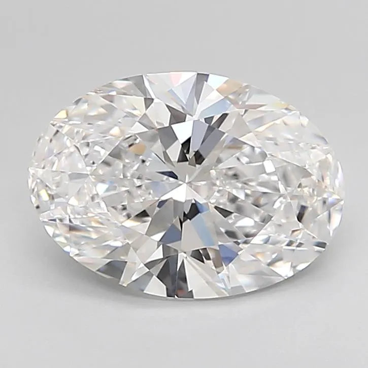 2.48ct Oval Lab Grown Diamond (Colour D, Clarity IF, Cut EX, IGI Certified)