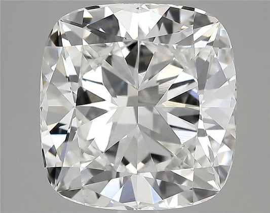 4.08ct Cushion modified Lab Grown Diamond (Colour F, Clarity VVS2, IGI Certified)