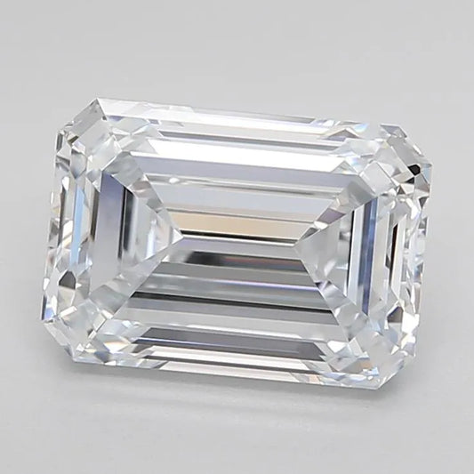 3.03ct Emerald Lab Grown Diamond (Colour F, Clarity VVS1, Cut EX, IGI Certified)