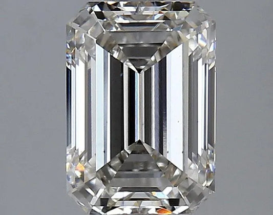 2.13ct Emerald Lab Grown Diamond (Colour H, Clarity VS1, IGI Certified)
