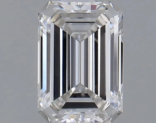 1.02ct Emerald Lab Grown Diamond (Colour H, Clarity VVS2, IGI Certified)