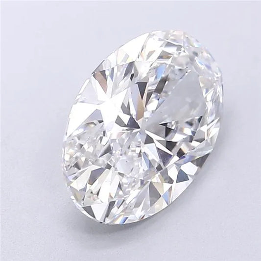 4.00ct Oval Lab Grown Diamond (Colour D, Clarity VS2, IGI)
