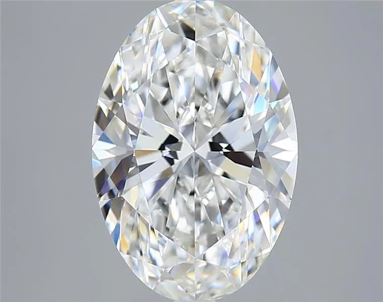 4.06ct Oval Lab Grown Diamond (Colour F, Clarity VVS2, IGI Certified)