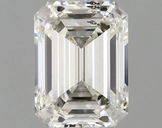 1.04ct Emerald Lab Grown Diamond (Colour H, Clarity SI1, IGI Certified)