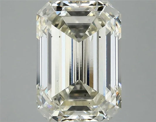 4.40ct Emerald Lab Grown Diamond (Colour I, Clarity SI1, IGI Certified)