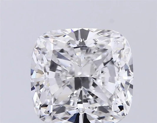 4.06ct Cushion brilliant Lab Grown Diamond (Colour E, Clarity VVS2, IGI Certified)