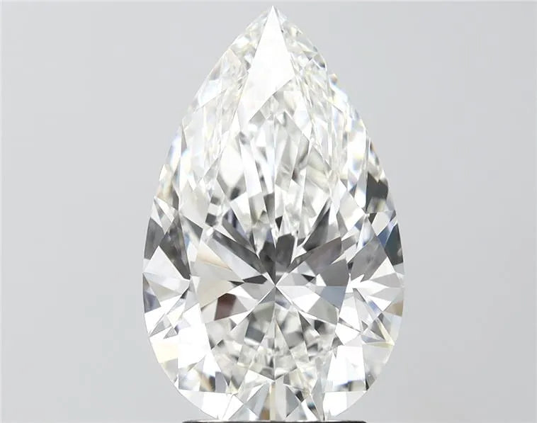 4.52ct Pear Lab Grown Diamond (Colour G, Clarity VVS2, IGI Certified)