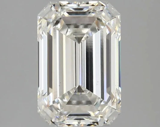 2.35ct Emerald Lab Grown Diamond (Colour F, Clarity VS1, IGI Certified)