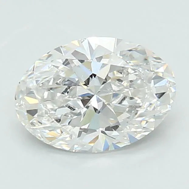1.10ct Oval Lab Grown Diamond (Colour E, Clarity SI1, Cut EX, IGI Certified)