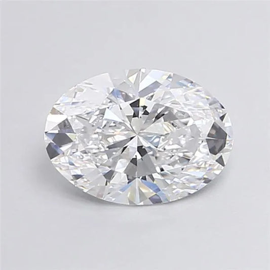 1.50ct Oval Lab Grown Diamond (Colour E, Clarity VVS1, IGI Certified)