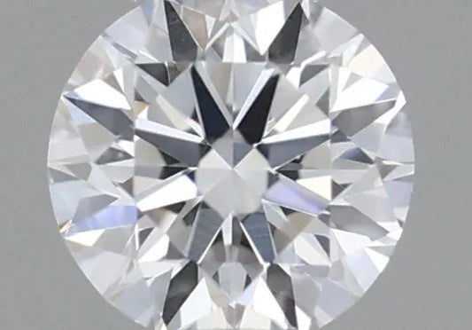 0.12ct Round Lab Grown Diamond (Colour D, Clarity VS1, Cut EX, IGI Certified)