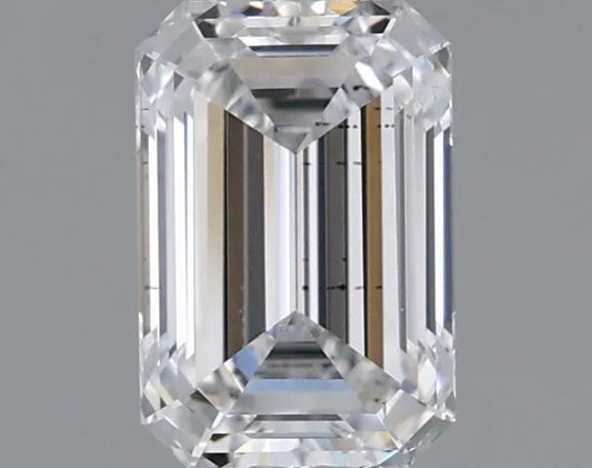 1.12ct Emerald Lab Grown Diamond (Colour E, Clarity SI1, Cut VG, IGI Certified)