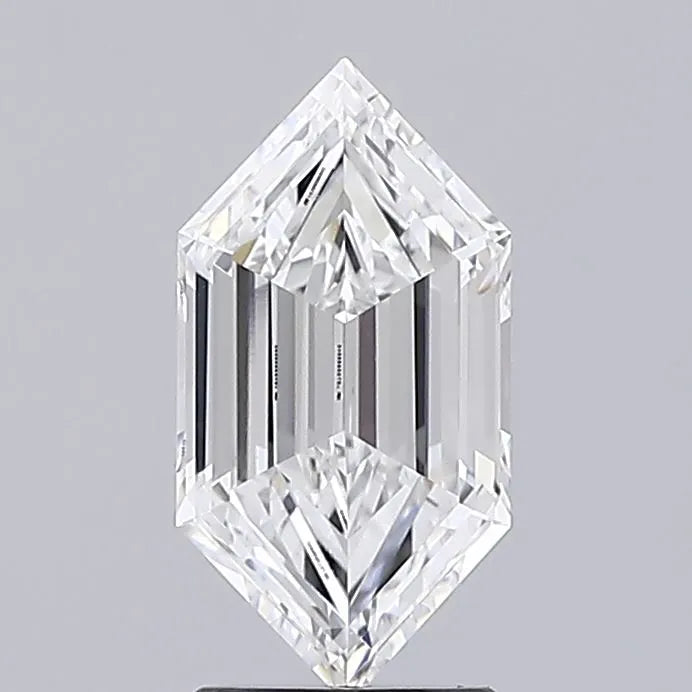 2.09ct Hexagonal Lab Grown Diamond (Colour E, Clarity VS1, IGI Certified)